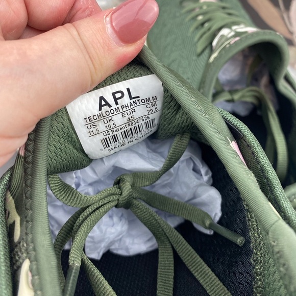 APL Men’s TechLoom Phantom Shoe in Fatigue Pristine Soft Pink Size 11.5. - Picture 7 of 13